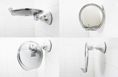JiBen Ventosa potente para fijación estable en la ducha.