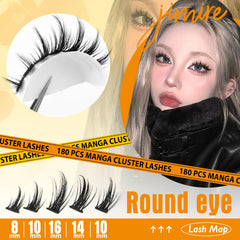 JIMIRE clusters curva-d wispy para look delicado
