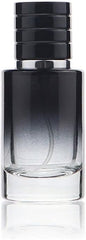 Atomizador Jinshining negro 30ml para viajes con rociado suave