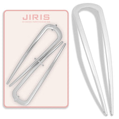 Prendedor en forma de U de JIRIS para moño, sujeción suave y segura.