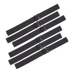 JIUSERLU bandas ajustables para pelucas en negro, ajuste seguro y cómodo.