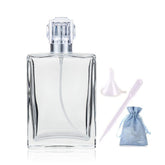 Botella de vidrio JJKMALL 100 ml para aceites esenciales y perfumes.
