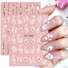 JMEOWIO aplicacion facil en uñas naturales o acrilicas para un arte de uñas casero.