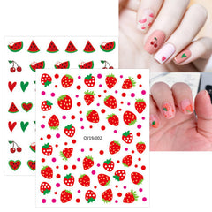 JMEOWIO pegatinas de diseños divertidos para uñas