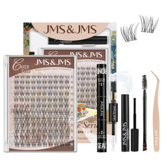 JMS&JMS Venus lash clusters with natural wispy fibers for everyday wear