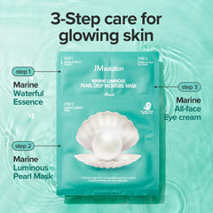 JMsolution aplicación mascarilla facial facilita cuidado diario.