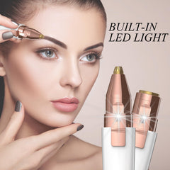 JNATER uso con luz led, visión nítida de vello pequeño