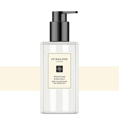Jo Malone Wood Sage & Sea Salt aroma ligero para pieles sensibles.