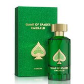 Jo Milano Game of Spades Emerald, botella-vertido: inicio fresco y enérgico para cualquier ocasión.