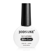 JODSONE Base Coat Gel envase de 10 ml, ayuda a adherir el esmalte para uñas más duraderas