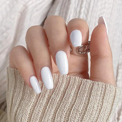 Aplicación suave con la brocha de JODSONE en gel blanco