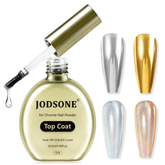 JODSONE capa superior cromada: aplicación precisa para acabado liso y reflectante.