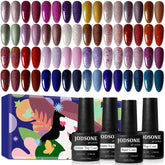 JODSONE set de esmalte gel 36 piezas para uñas con brillo duradero