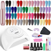 JODSONE Esmaltes gel 32 colores para looks versátiles.