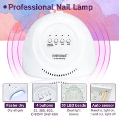 JODSONE Fresadora de uñas 25000 rpm para preparar las uñas.