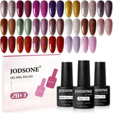 JODSONE gel glitter botellas brillantes para uñas hechas en casa