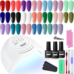Kit JODSONE 23 piezas para manicuras en casa.