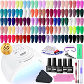 Esmalte gel JODSONE con 55 colores para manicuras versátiles en casa.