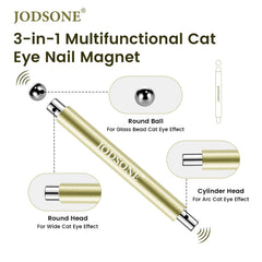 JODSONE ojo-de-gato imán cilindro 8 mm para patrones amplios y nítidos.
