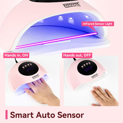 Pantalla LCD de JODSONE UV-LED, temporizadores visibles