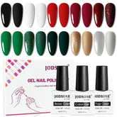 JODSONE set gel esmaltes: 10 colores para uñas en casa