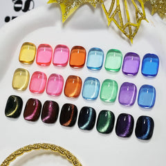 Esmalte en gel JODSONE Candy Jelly, nueve colores vibrantes para uñas