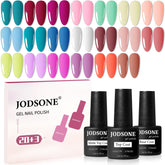 Kit JODSONE de esmalte gel 23 piezas para casa.