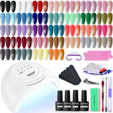 Jodstone kit-vernis gel et lampe UV, solution tout-en-un pour des ongles soignés.
