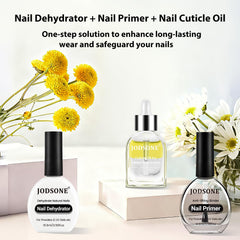 JODSONE primer de uñas 16.5ml facilita una base de adherencia duradera.