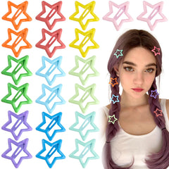 Joez Wonderful clip estrella multicolor para peinados duraderos y con estilo diario.