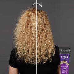 John Frieda crema de retoque, aplicar en cabello húmedo para peinar.