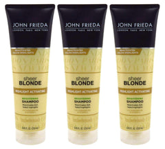 John Frieda shampoo uso diario, espuma cremosa hidratante
