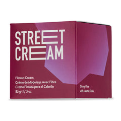 Johnny B. Street Cream bottle demonstrates lightweight hold for added volume.