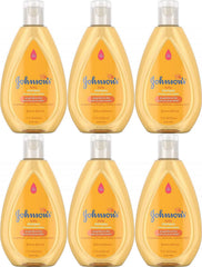 Champú Johnson's Baby, botellas de viaje, limpia suavemente el cabello del bebé.