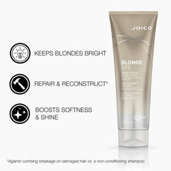 Champú Joico Blonde Life en bote de 10.1 onzas para limpieza suave