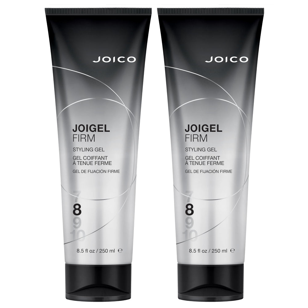 Joico JoiGel gel de peinado firme: dos botellas listas para uso diario.