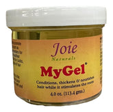 Joie Naturals MyGel, tarro de 4 onzas, facilita peinados duraderos.