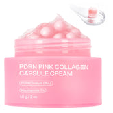 Cápsulas rosadas de Jorceray PDRN para crema facial nutritiva que hidrata