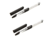 Cepillos de máscara JOSALINAS, dos piezas, para cejas y pestañas, aplicación precisa.