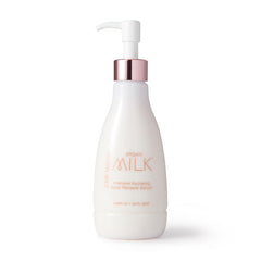 Josie Maran Argan Milk Body Serum en bote, hidratación profunda para piel seca
