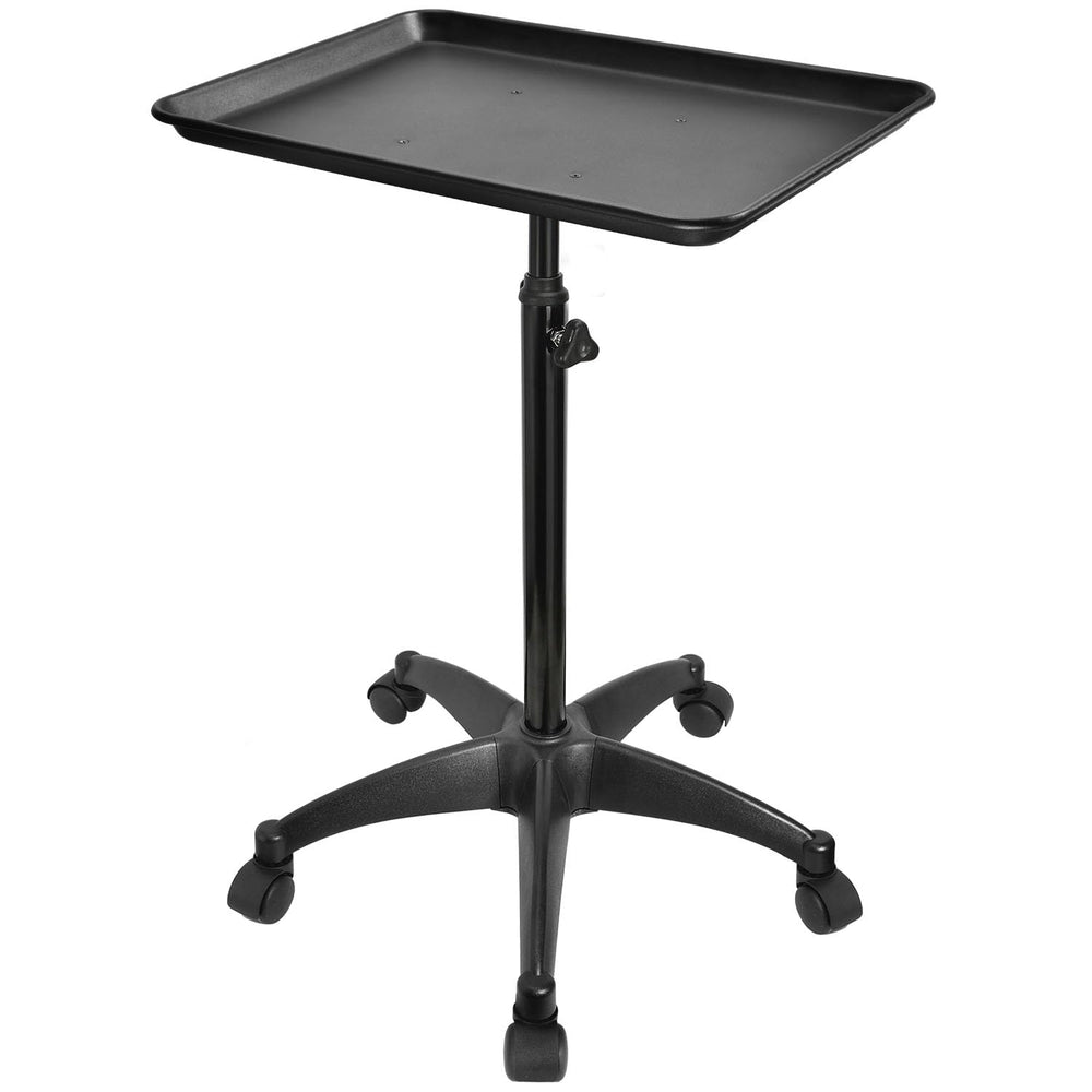 Bandeja de aluminio JOSTZHXIN para salón, rodante y estable, ideal para organización diaria.