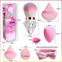 Esponja JPNK para crema y corrector con difuminado preciso.