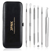 JPNK extractor de comedones: conjunto compacto para una limpieza facial precisa.