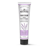 J.R. Watkins crema manos lavanda en botella ofrece hidratación suave.