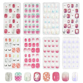 Jsiallye: set de uñas para niñas con 192 piezas para practicar decoraciones seguras.
