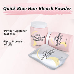 JUANCHI polvo decolorante pelo, textura ultra fina, ideal para mezclas suaves.