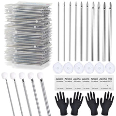 Judero 66 piezas kit piercing empaquetado para selección rápida