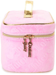 Etui maquillage Juicy Couture avec fermeture éclair durable, longue durée