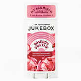 JUKEBOX desodorante natural para mujeres, aroma rosas, frescura duradera.