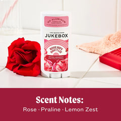 JUKEBOX desodorante natural para mujeres, textura cremosa, aplicación suave.